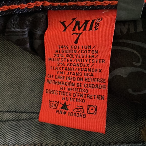 YMI 28 Low Rise Flare NWOT sz7 - Picture 3 of 11